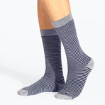 Boston Socks // Pack of 3 // Big Stripe + Foulard + Stripe (US: 15)