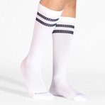 Wilt Socks // Pack of 3 // Navy + White + Black (US: 12)