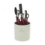 Acidule Kitchen Utensils // Set of 6 (Black)