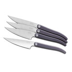 Laguiole Evolution 4-Piece T-Bone Knife Set