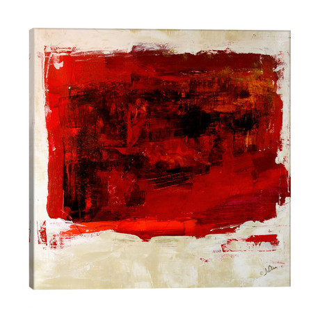 Red Study // Julian Spencer (26"W x 26"H x 1.5"D)