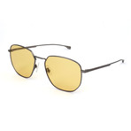 Hugo Boss // Men's 992 Sunglasses // Matte Gray + Yellow