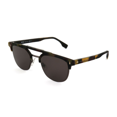 Hugo Boss // Men's 968 Sunglasses // Matte Havana