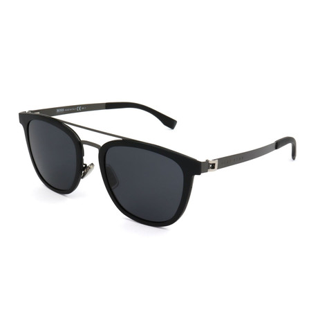 Men's 0838 Polarized Sunglasses // Matte Black+ Dark Ruthenium