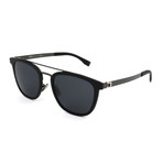 Men's 0838 Polarized Sunglasses // Matte Black+ Dark Ruthenium