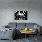 Clock Tower In Paris // Unknown Artist (26"W x 18"H x 1.5"D)