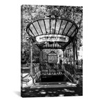 Black Montmartre Series - Abbesses Metropolitain // Philippe Hugonnard (18"W x 26"H x 1.5"D)