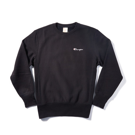 Crewneck Sweatshirt // Black (XS)