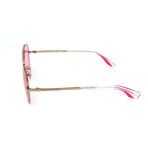 Unisex 271-S EYR-U1 Sunglasses // Gold + Pink