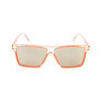 Unisex 222-S MCB Sunglasses // Crystal Solid Orange