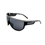 Unisex 410-S 807 Sunglasses // Black