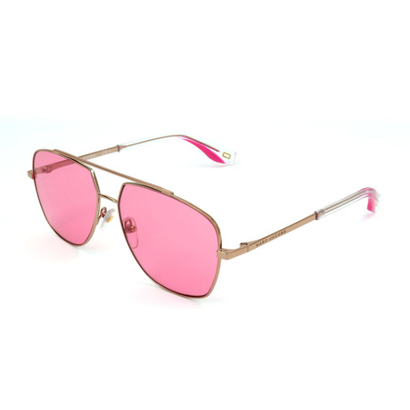 Unisex 271-S EYR-U1 Sunglasses // Gold + Pink