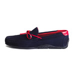 Rt-Surin Moccasins // Blue + Red (Euro: 44)
