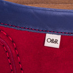 Sadon Rojo Moccasins // Red (Euro: 39)