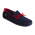 Rt-Surin Moccasins // Blue + Red (Euro: 44)