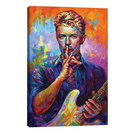 Bowie II // Leon Devenice (18"W x 26"H x 1.5"D)