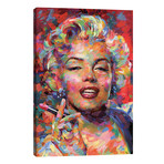 Marilyn Monroe // Leon Devenice (18"W x 26"H x 1.5"D)