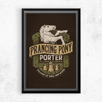 Prancing Pony Porter // The Lord of the Rings (11"W x 17"H)