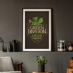 Green Dragon Lager // The Lord of Rings (11"W x 17"H)