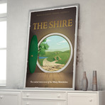 Visit the Shire // The Lord of the Rings (16"W x 20"H)