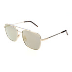 Fendi // Men's M0008 Sunglasses // Light Gold