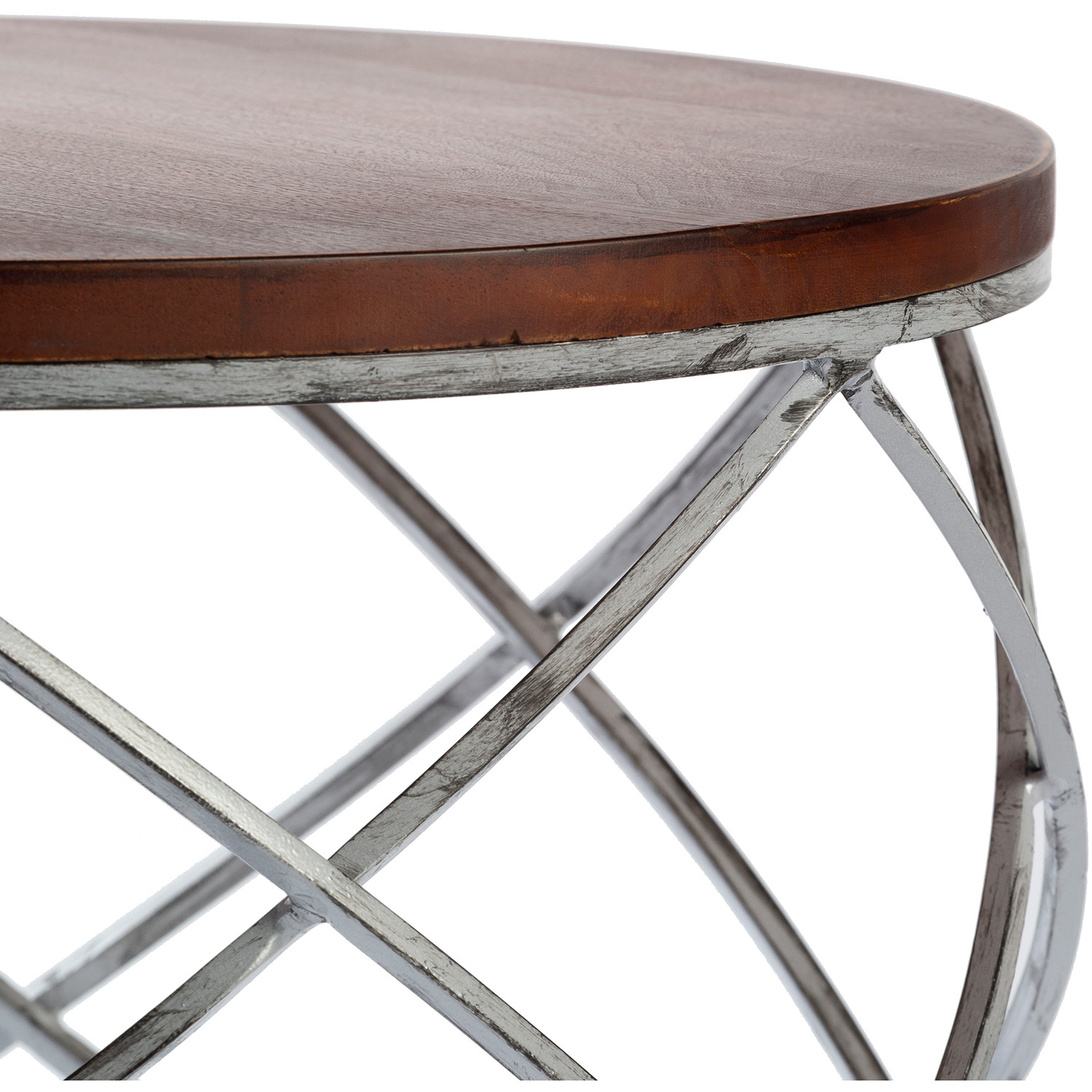 Nickel End Table - Surya PERMANENT STORE - Touch of Modern
