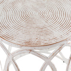 Earnshaw End Table// White