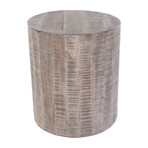 Troyes End Table // Hidden Wheels