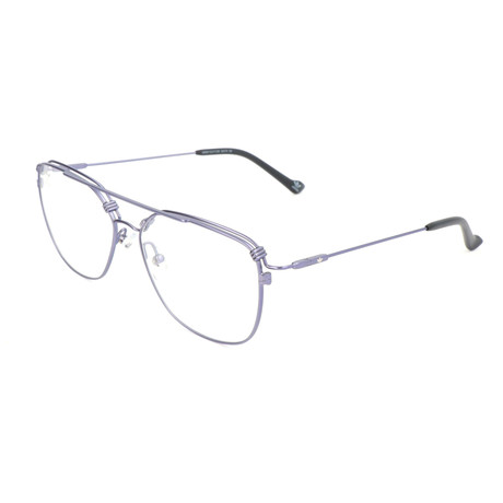 Unisex AOM011O 19 Optical Frames // Light Purple