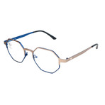 Unisex AOM006O-N 75.022 Optical Frames // Silver