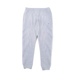 Cuffed Sweatpants With Pleat // Oxford Gray (XXL)