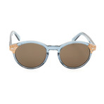 Men's EZ0081 Sunglasses // Shiny Light Blue