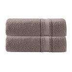 Enchasoft Bath Towel // Set of 2 (Anthracite)