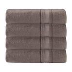Enchasoft Bath Towels // Set of 4 (Anthracite)