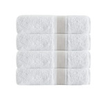 Unique Bath Towels // Set of 4 (Anthracite)