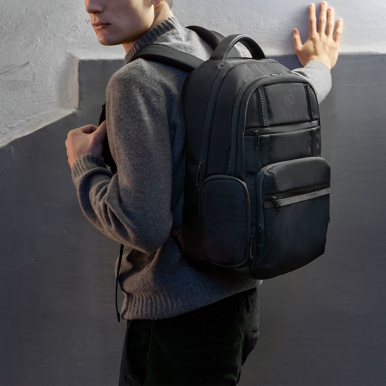 Sole // AGS Backpack (Blue) - Tucano - Touch of Modern