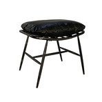 Calistoga Ottoman (Black)