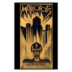 Metropolis // Vintage Movie Poster (17"H x 11"W x .01"D)