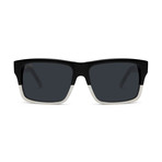Men's Caps Sunglasses // Black + White Marble