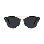 Unisex Del Rey Sunglasses // Black + 24k Gold