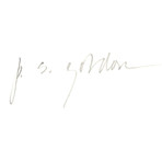P.S. Gordon // Satsuma Vases // 1992 Serigraph // SIGNED