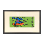 Keith Haring // Skateboarder // 1998 Offset Lithograph