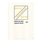 Lawrence Weiner // Homage to Vincent Van Gogh // 1990 Offset Lithograph