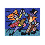 Romero Britto // Dancing Couple // 1999 Serigraph