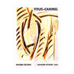 Gerard Titus-Carmel // Galerie Lelong // 1991 Lithograph