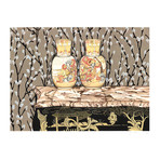 P.S. Gordon // Satsuma Vases // 1992 Serigraph // SIGNED