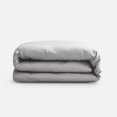 Eucalyptus Duvet Cover // Dove (Full / Queen)