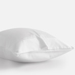 Eucalyptus Pillowcase Set // Snow (Standard / Queen)