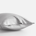 Eucalyptus Pillowcase Set // Dove (Standard / Queen)