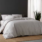 Eucalyptus Duvet Cover // Dove (Full / Queen)